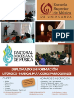 Flayer Escuela de Música