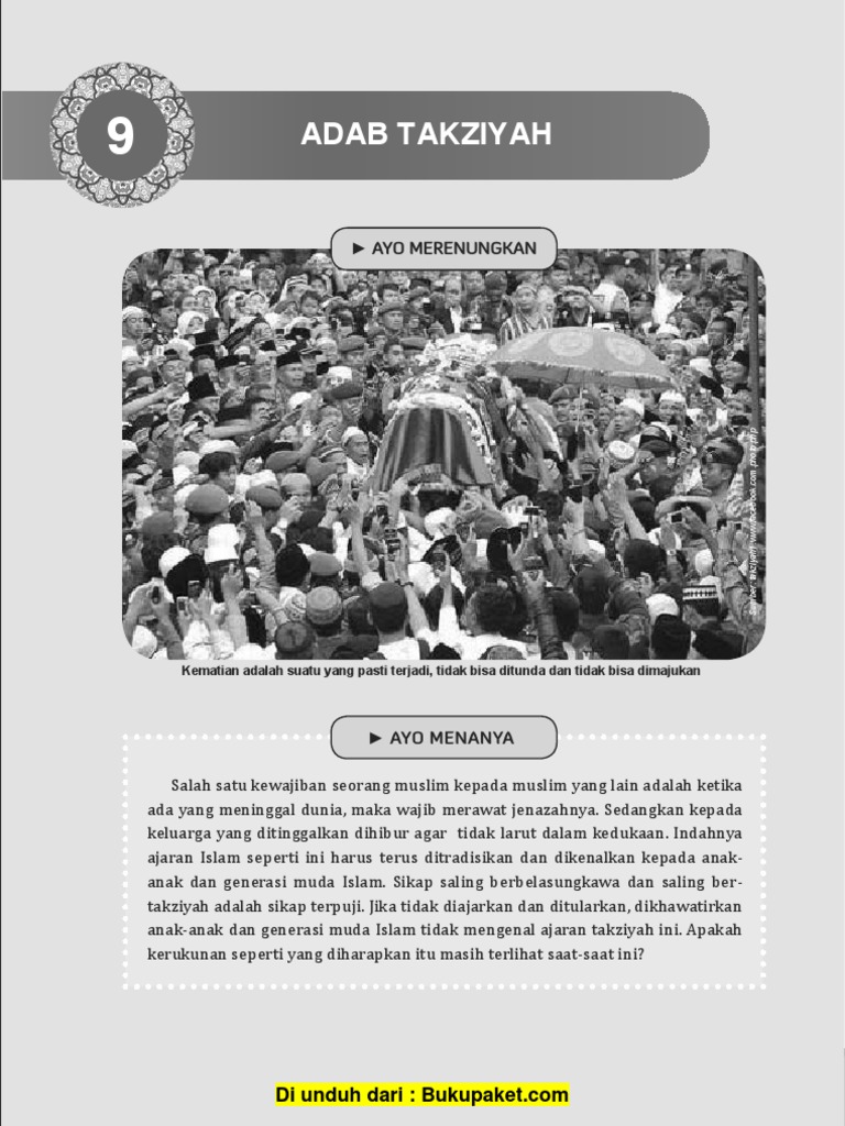 Bab 9 Adab Takziyah