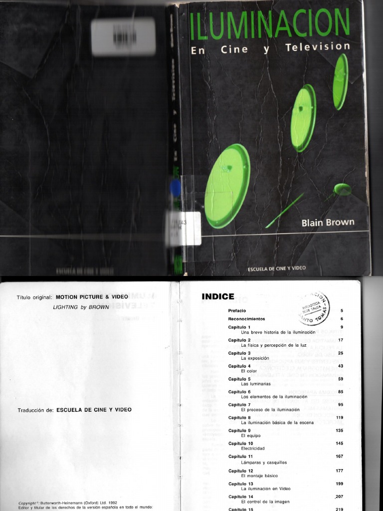Iluminacion en Cine y Television Blain Brown PDF PDF