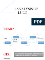 Rear Analysis of Lulu