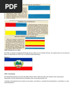 Cronologia de La Bandera de Guatemala
