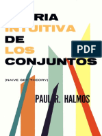 Teoria Intuitiva de Conjuntos PDF