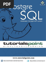 Postgresql Tutorial