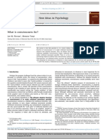 Pierson, Lee M. & Monroe Trout (In Press, 2017) - What Is Consciousness For. New Ideas in Psychology. Available Online 7 June 2017.