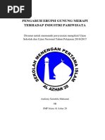Download PENGARUH ERUPSI GUNUNG MERAPI TERHADAP INDUSTRI PARIWISATA by Bunga MP SN355009593 doc pdf