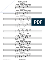 Batteria Latin Jazz 3 PDF