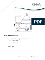 Westfalia Separator O&M Manual, Model: OSO 80-01-007