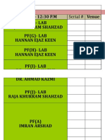 Final Term Date Sheet Spring 2017