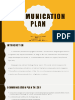 AET560 W6 Communication Plan Signature Assignment - William Stewart