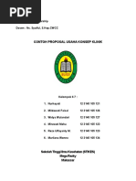 Tugas Kelompok Contoh Proposal