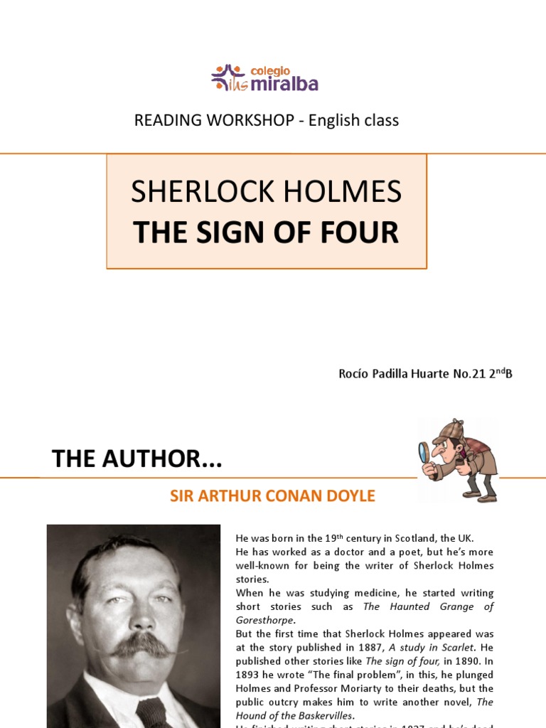 Characters in The Sign of Four | PDF | Minor Sherlock Holmes Characters ...