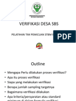 Verifikasi Desa SBS