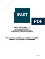 IFAST 2Q2017 Result Announcement