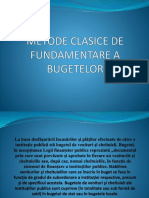 Metode Clasice de Fundamentare A Bugetelor