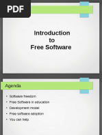 Introduction To Free Software