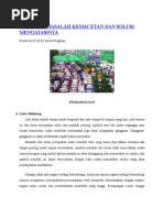 Download Makalah Masalah Kemacetan Dan Solusi Mengatasinya by jhonthor SN355020734 doc pdf