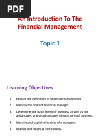 1 Intro To Financial MGMT (Slides)