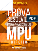 Prova MPU Resolvida - Analista