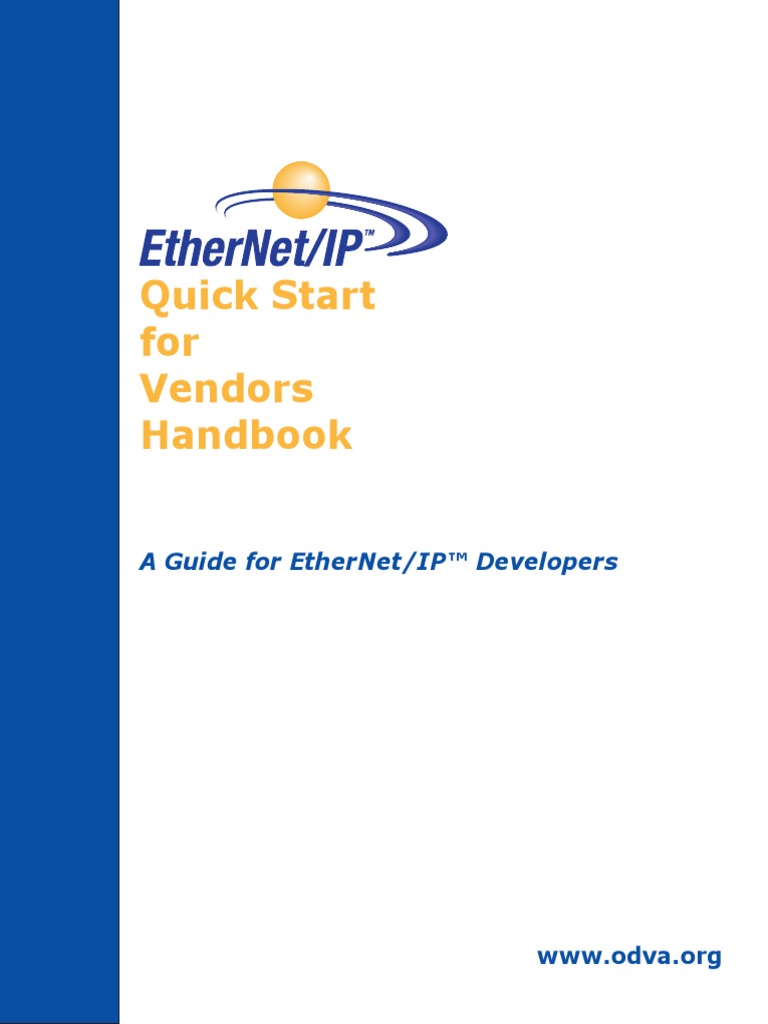PUB00213R0 EtherNetIP Developers Guide PDF | PDF | Internet Protocol ...