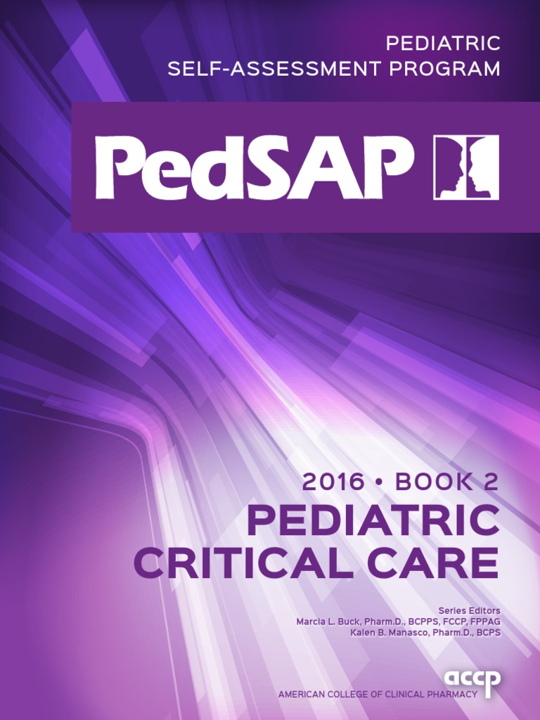 Pedsap 2 Critical Care PDF Clinical Medicine Health Care