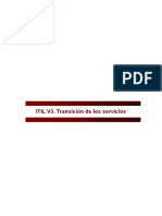 3. Transición de Los Servicios TI