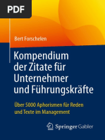 Bert Forschelen (Auth.) - Kompendium Der Zitate Für Unternehmer Und Führungskräfte - Über 5000 Aphorismen Für Reden Und Texte Im Management-Gabler Verlag (2017)