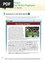 Past Perfect vs Past Perfect Progressive UNIT