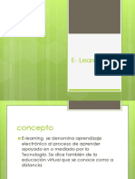 E - Learning Diapositiva