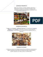 Tipos de Comercio