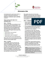 Handout Elimination Diet PDF