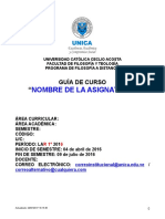 FORMATO GUÍA DE CURSO - FILOSOFÍA - LAR 1° 2016.doc