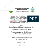 DOSIS DE ESTIÉRCOL DE VACUNO COMPOSTAJE CON BIO2 PROHUMUS Y SU EFECTO EN LAS CARACTERÍSTICAS AGRONÓMICAS DEL PASTO FORRAJERO MARALFALFA (Pennisetum SP.), EN ZUNGAROCOCHA, IQUITOS - 2017"