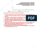 Formato prueba de constatación - FILOSOFÍA - LAR 1° 2016