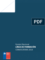 Fondos 2018 Fondart Nacional Formacion