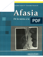 González Lázaro. Afasia. de La Teoria A La Práctica PDF