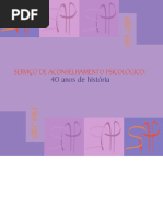 Serviço de Aconselhamento Psicológico - 40 Anos de História