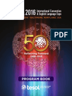 2016 Tesol Convention Full Program PDF