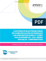 White Paper Zyncro - Problemas de Comunicacion Interna en Empresas y Como Solucionarlos Con Redes Sociales Corporativas