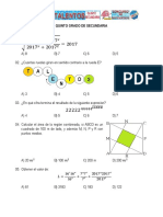 Quinto grado de secundaria: Resolución de problemas matemáticos