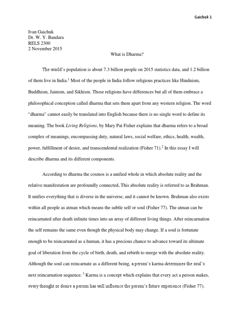 Dharma facts picture