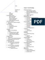 Test 3 Study Guide Key Personality and Social Psychology Concepts