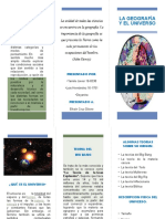 Brochure de Geografia