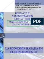 Clase 02 Economia Basada en El Conocimiento