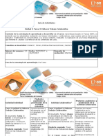 Guia de Actividades y Rubrica de Evaluación - Tarea 3 - Unidad 2 Trabajo Colaborativo