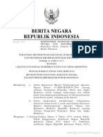 Permen Kemenpanrb Nomor 26 Tahun 2013 (Permen Nomor 26 Tahun 2013)