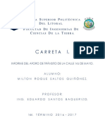 Aforo Informe