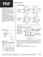 Dryer Red4440vq Dimension Guide En