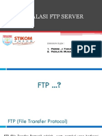 Instalasi FTP Server