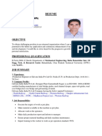 Resume FORMAT