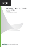 Marketings New Key Metric Engagement